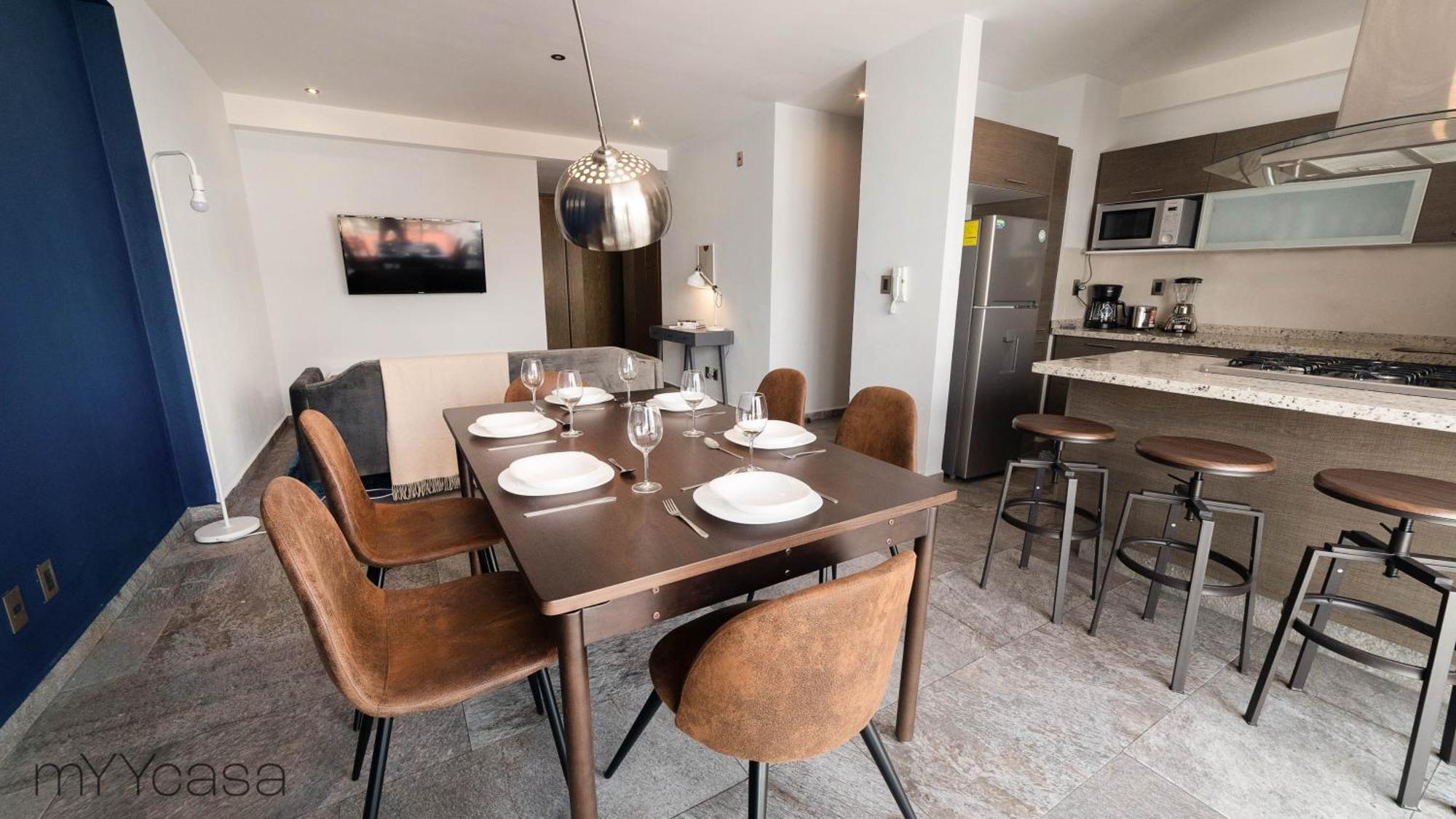 墨西哥城Wisconsin 68 Ph1 - Brand New Ph With Private Rooftop @ Wtc公寓 外观 照片