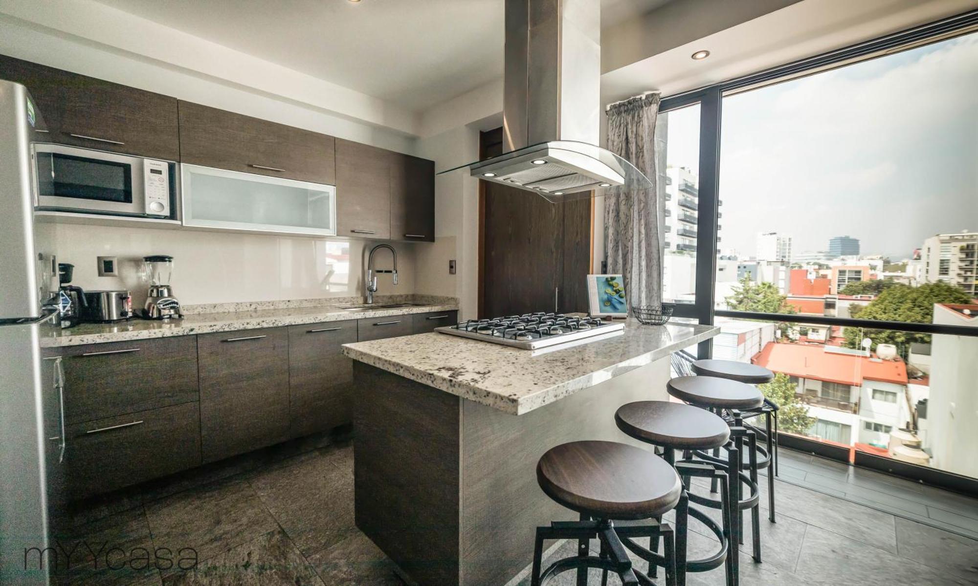 墨西哥城Wisconsin 68 Ph1 - Brand New Ph With Private Rooftop @ Wtc公寓 外观 照片